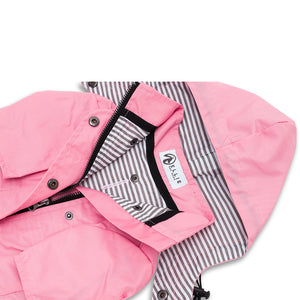 Dog Raincoat in Pink Detail by Fetch Shops