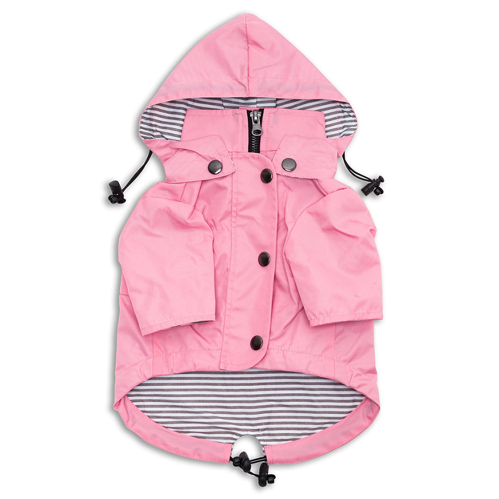 Girl dog hot sale raincoat