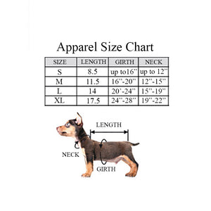 Lucy & Co. Apparel Size Chart by Fetch Shops