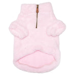 Solid Plush Fleece Dog Pullover Size Guide by Fetch Shops