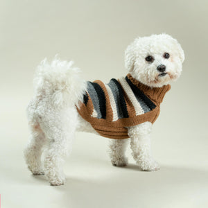 
                
                    Load image into Gallery viewer, Native Stripes Alpaca Dog Sweater
                
            