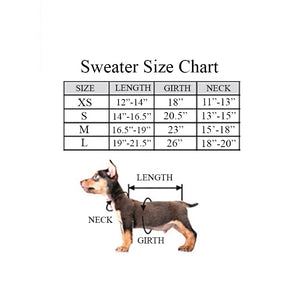 Alqo Wasi Sweater Size CHart by Fetch Shops
