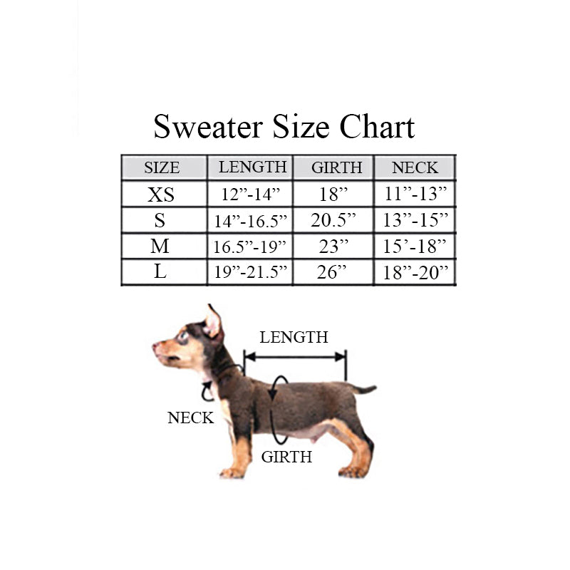 Alqo Wasi Sweater Size Chart by Fetch Shops