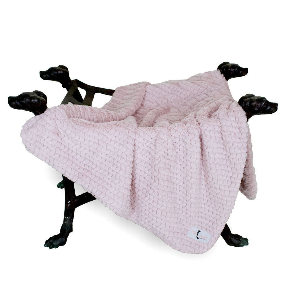 Paris Dog Blanket in Rosewater by Fetch Shops