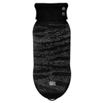 WILD Metallic Knit Dog Sweater in Black (Bulldog Sizes Available)