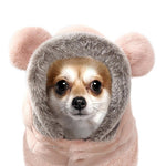 Milk & Pepper Hooded Teddy Dog Jacket Size Chart by Fetch Shops