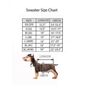 JANA Metallic Knit Dog Sweater