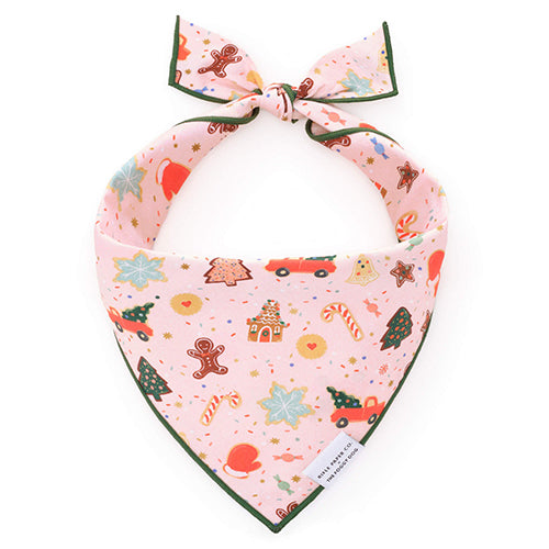 The Foggy Dog Rifle Paper Co. x TFD Holiday Cookies Dog Bandana by Fetch Shops