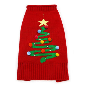 
                
                    Load image into Gallery viewer, Christmas Tree Bling Dog Sweater by Fetch Shops
                
            