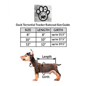 Special Edition Torrential Tracker Dog Raincoat