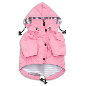 
                
                    Load image into Gallery viewer, Dog Raincoat in Pink by Fetch Shops
                
            