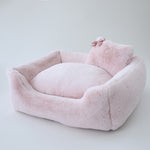 The Divine Dog Bed in Blush (Custom/Drop Ship)