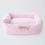 Dolce Dog Bed in Rosewater (Custom/Drop Ship)