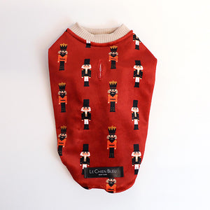 
                
                    Load image into Gallery viewer, Nutcracker Long Sleeve  Holiday Dog Top by Fetch Shops
                
            