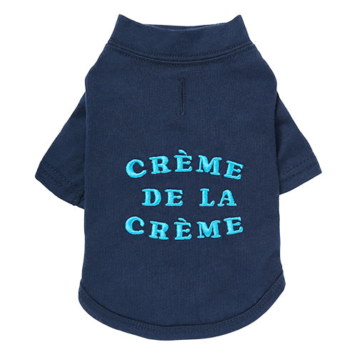 Creme De La Creme Graphic Dog Tee