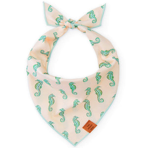 
                
                    Load image into Gallery viewer, Seahorse Dog Bandana by Fetch Shops
                
            