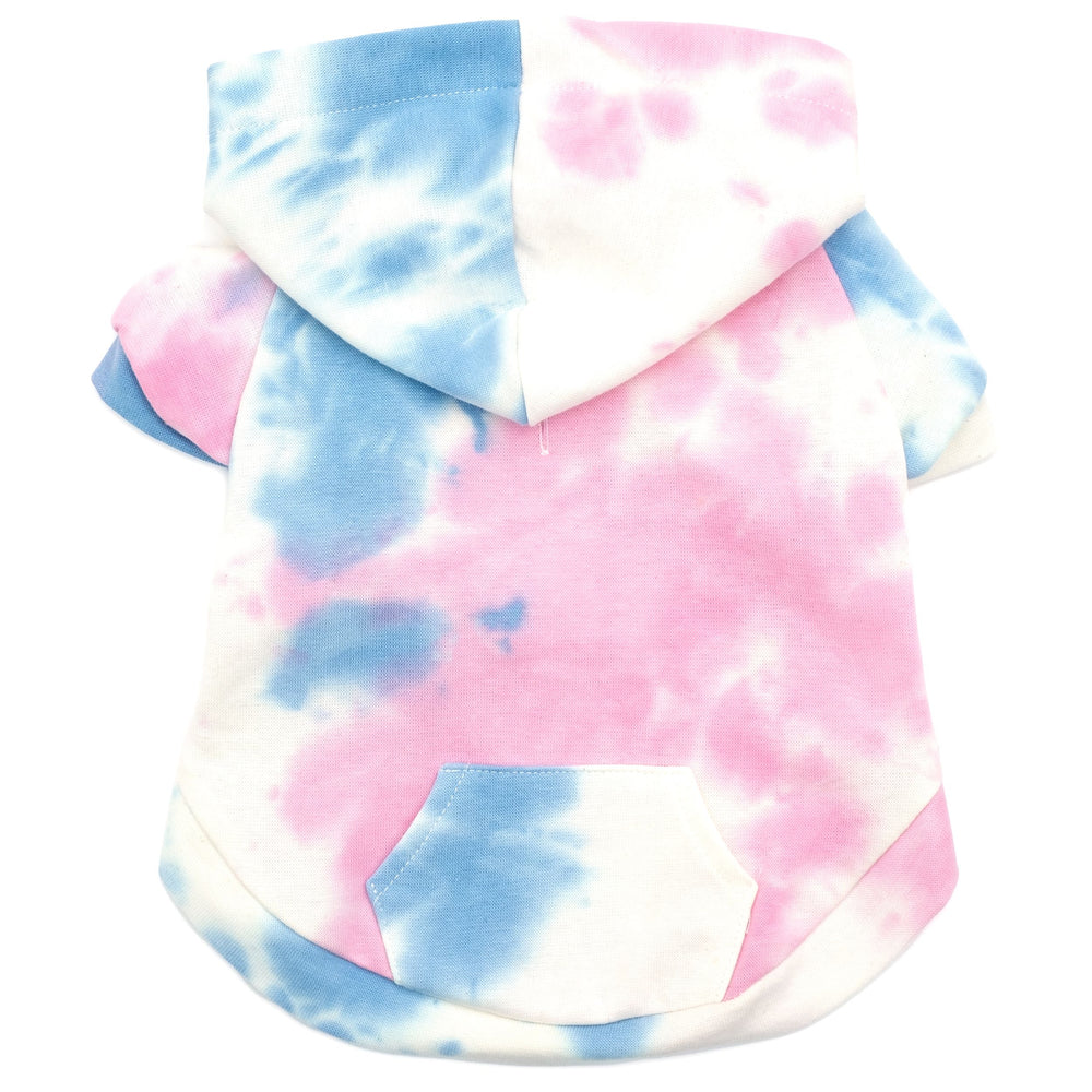 
                
                    Load image into Gallery viewer, Tie-Dye Dog Hoodie in Pink by Fetch Shops
                
            