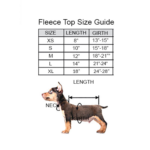 
                
                    Load image into Gallery viewer, Sherpa Fleece Size Guide XS-XL
                
            