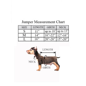 Maxbone Jumper Size Chart by Fetch Shops